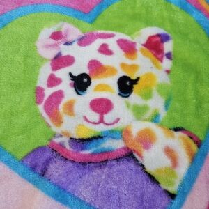 2020 Build A Bear Rainbow Squad Baby Toddler Throw Blanket Pink Rainbow BAB